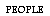 Text Box: PEOPLE
